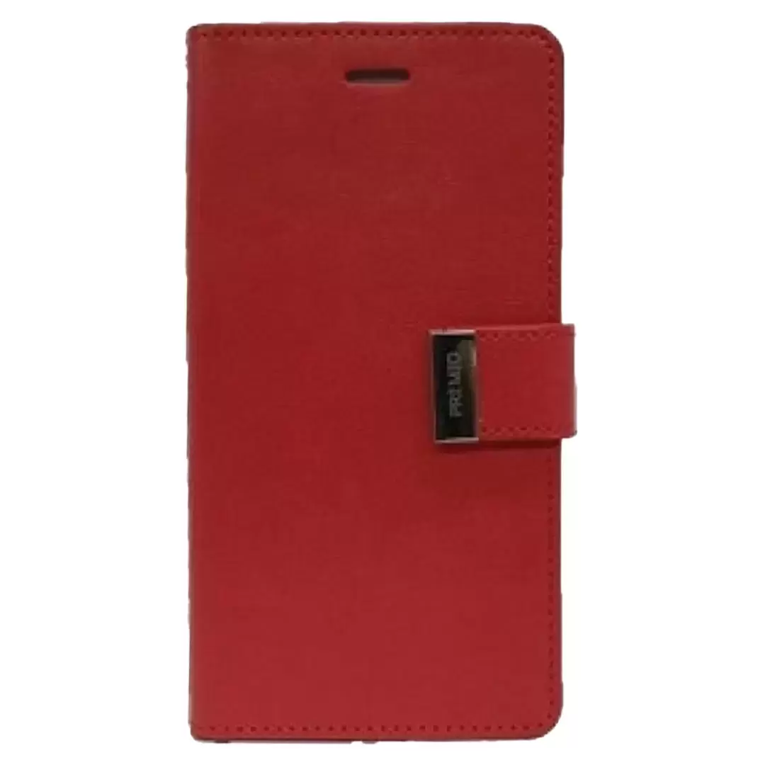 iPhone 15 Pro Premio Wallet Red